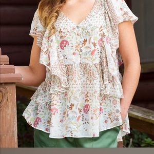 Matilda Jane fly by top new with tags!!!!